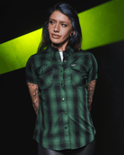 Women's Absinthe Heritage Bamboo Short Sleeve - Dixxon Flannel Co.