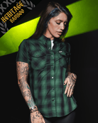 Women's Absinthe Heritage Bamboo Short Sleeve - Dixxon Flannel Co.