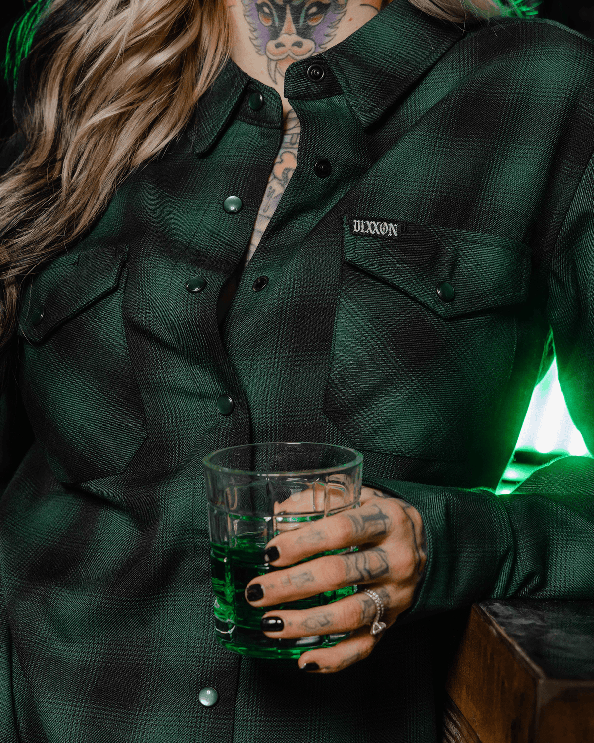 Women's Absinthe Heritage Flannel - view 5