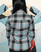 Women's ACDC Dirty Deeds Done Dirt Cheap Flannel - Dixxon Flannel Co.