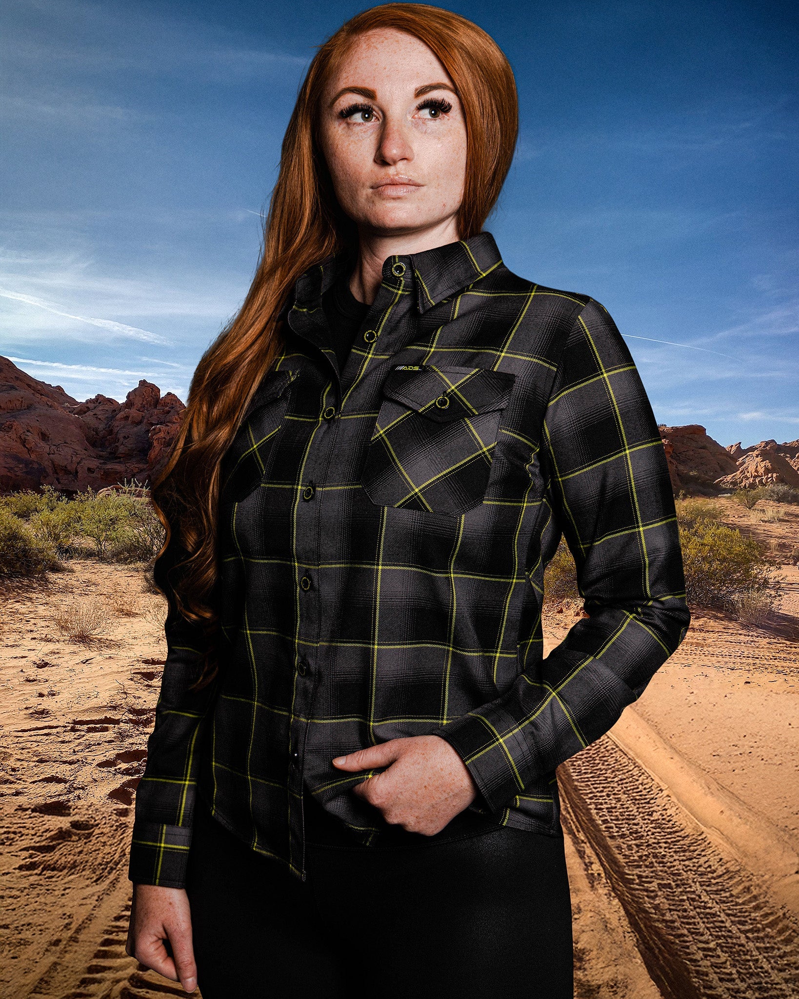 Women's ADS Racing Shocks Flannel - Dixxon Flannel Co.