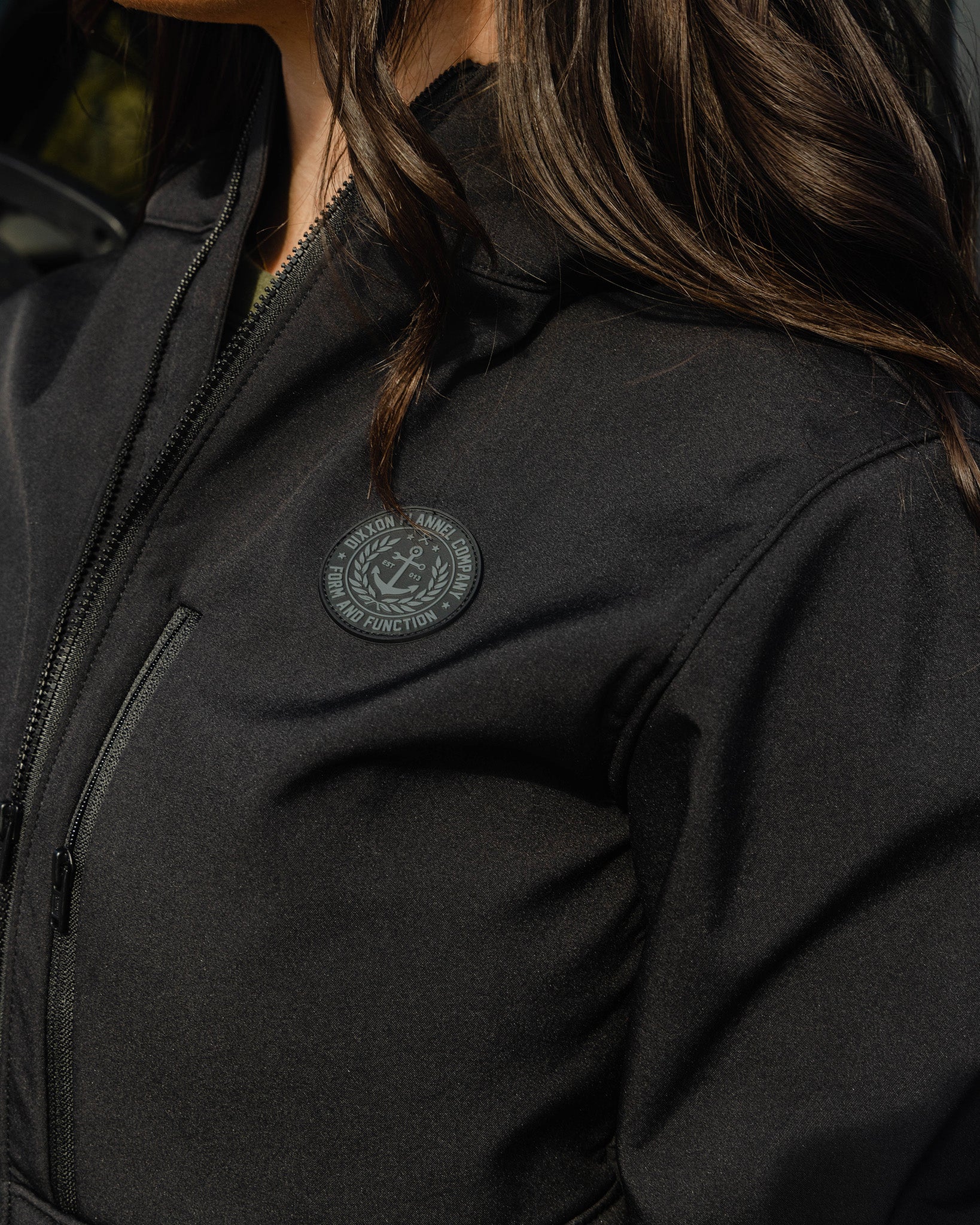 Women’s Anchor Jacket 2.0 - Black - Dixxon Flannel Co.