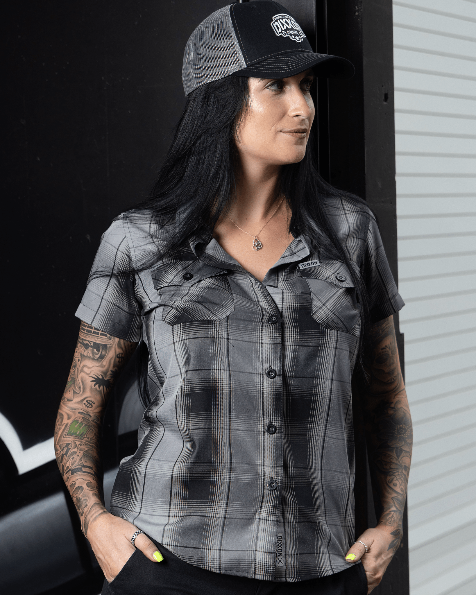 Women's Asphalt Bamboo Short Sleeve | Dixxon Flannel Co.