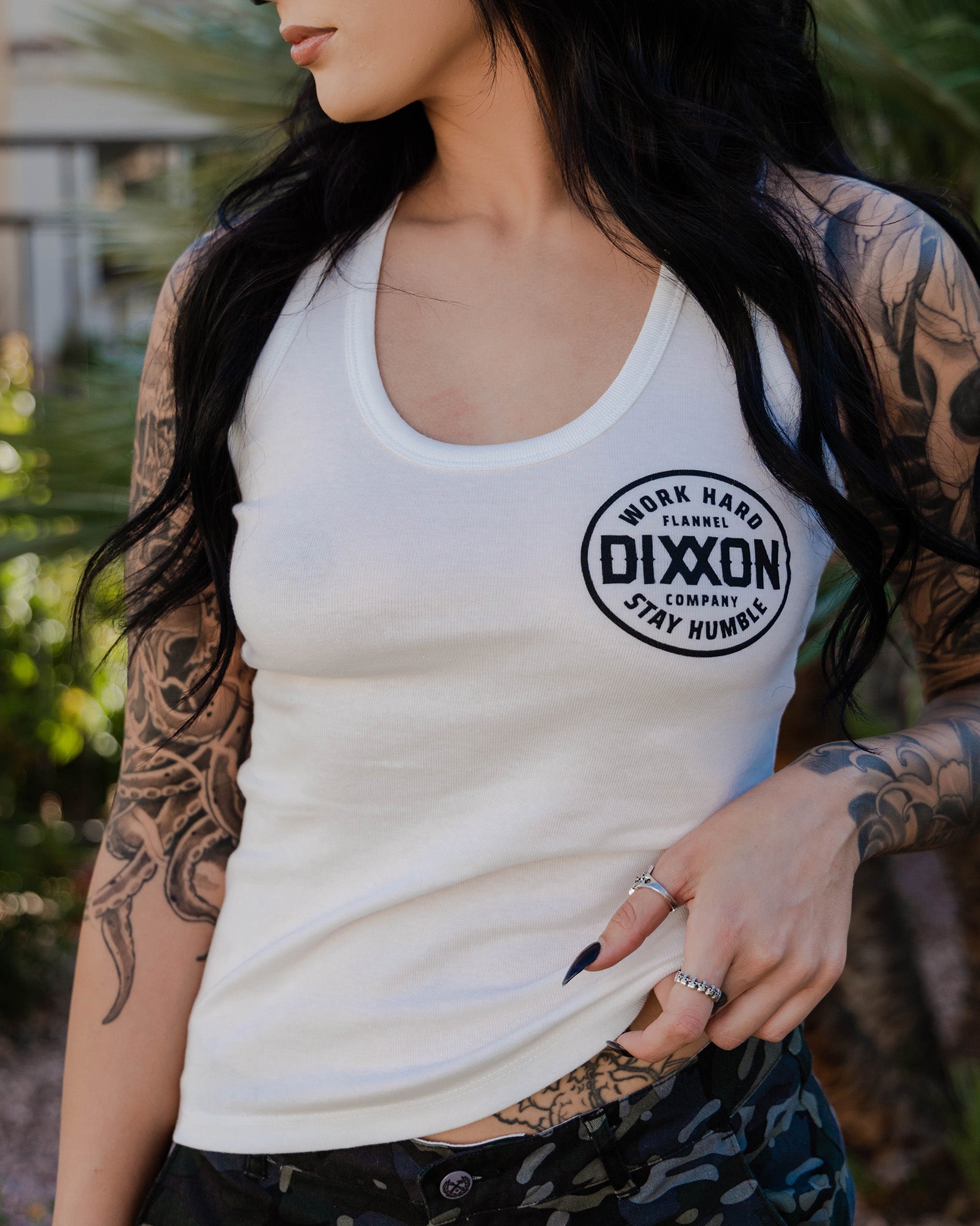 Dixxon Women's Black Tank Top - Shop Now | New Arrivals
