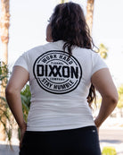Women's Black Nuevo Corpo Fitted Tee - White - Dixxon Flannel Co.