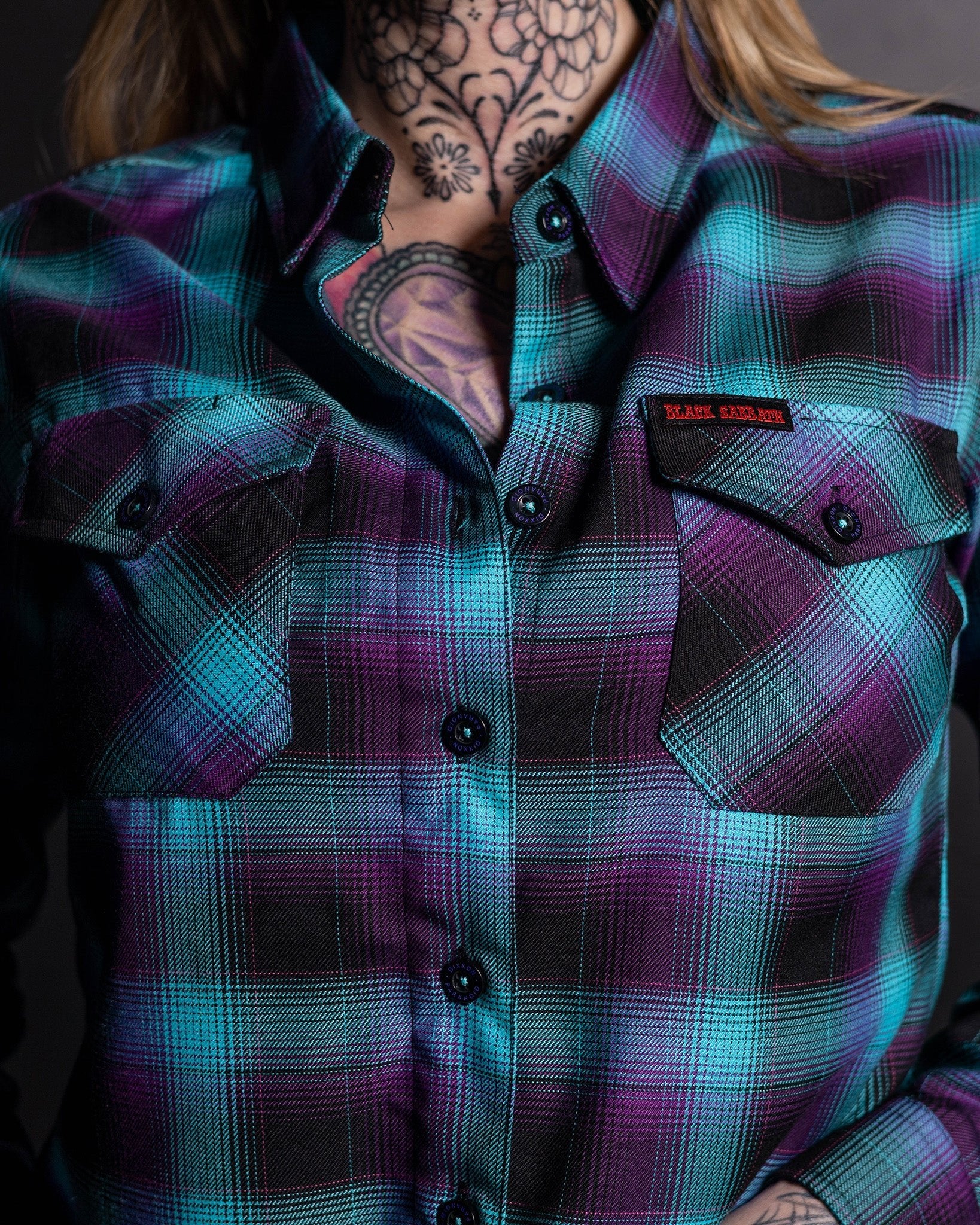 Women's Black Sabbath Paranoid Flannel - Dixxon Flannel Co.