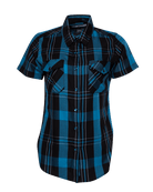 Women's Black Sea Bamboo Short Sleeve - Dixxon Flannel Co.
