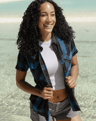 Women's Black Sea Bamboo Short Sleeve - Dixxon Flannel Co.