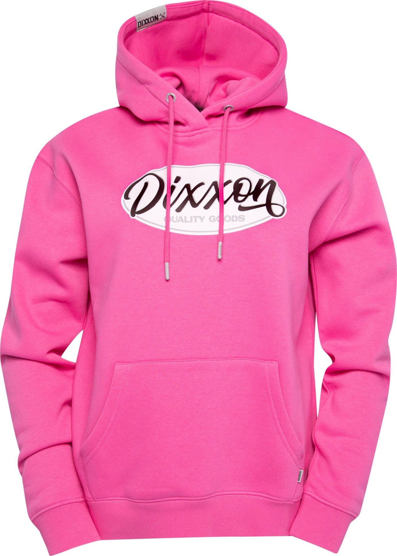 Women's Black & White Dixxon Quality Pullover Hoodie - Pink - Dixxon Flannel Co.