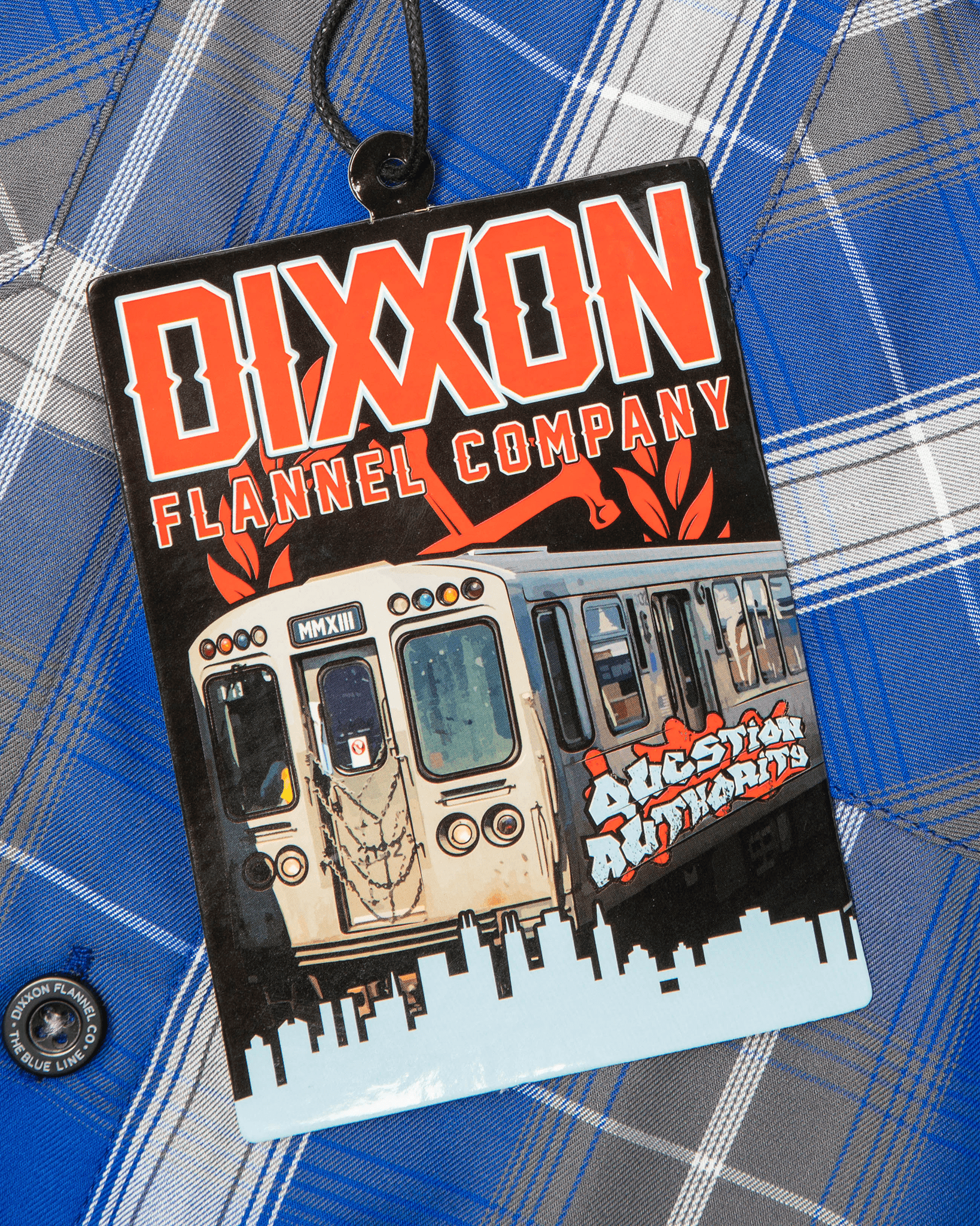 Women's Blue Line Bamboo Short Sleeve - Dixxon Flannel Co.