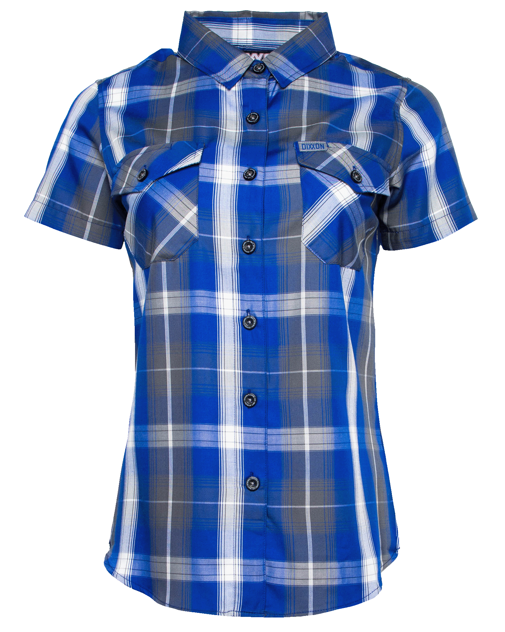 Women's Blue Line Bamboo Short Sleeve - Dixxon Flannel Co.