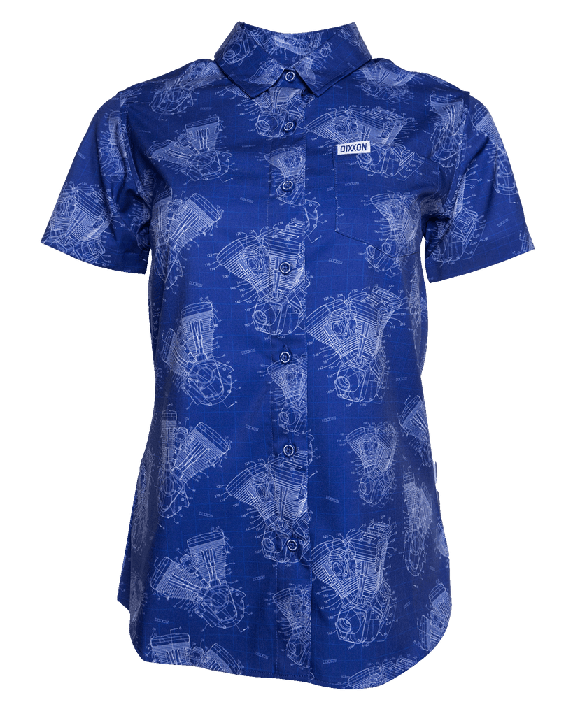 Women's Blueprint Short Sleeve - Dixxon Flannel Co.