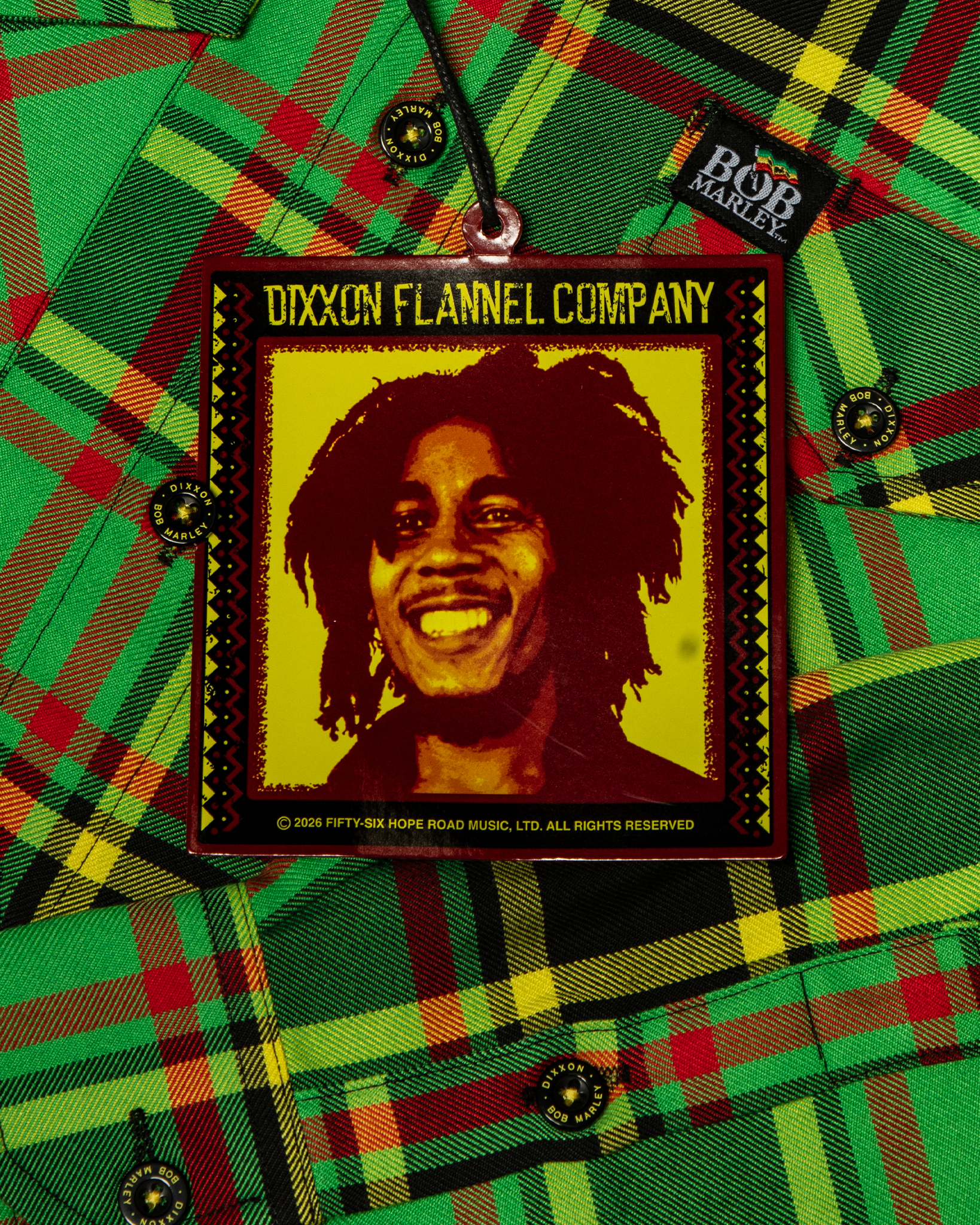 Women's Bob Marley 2026 Flannel - Dixxon Flannel Co.