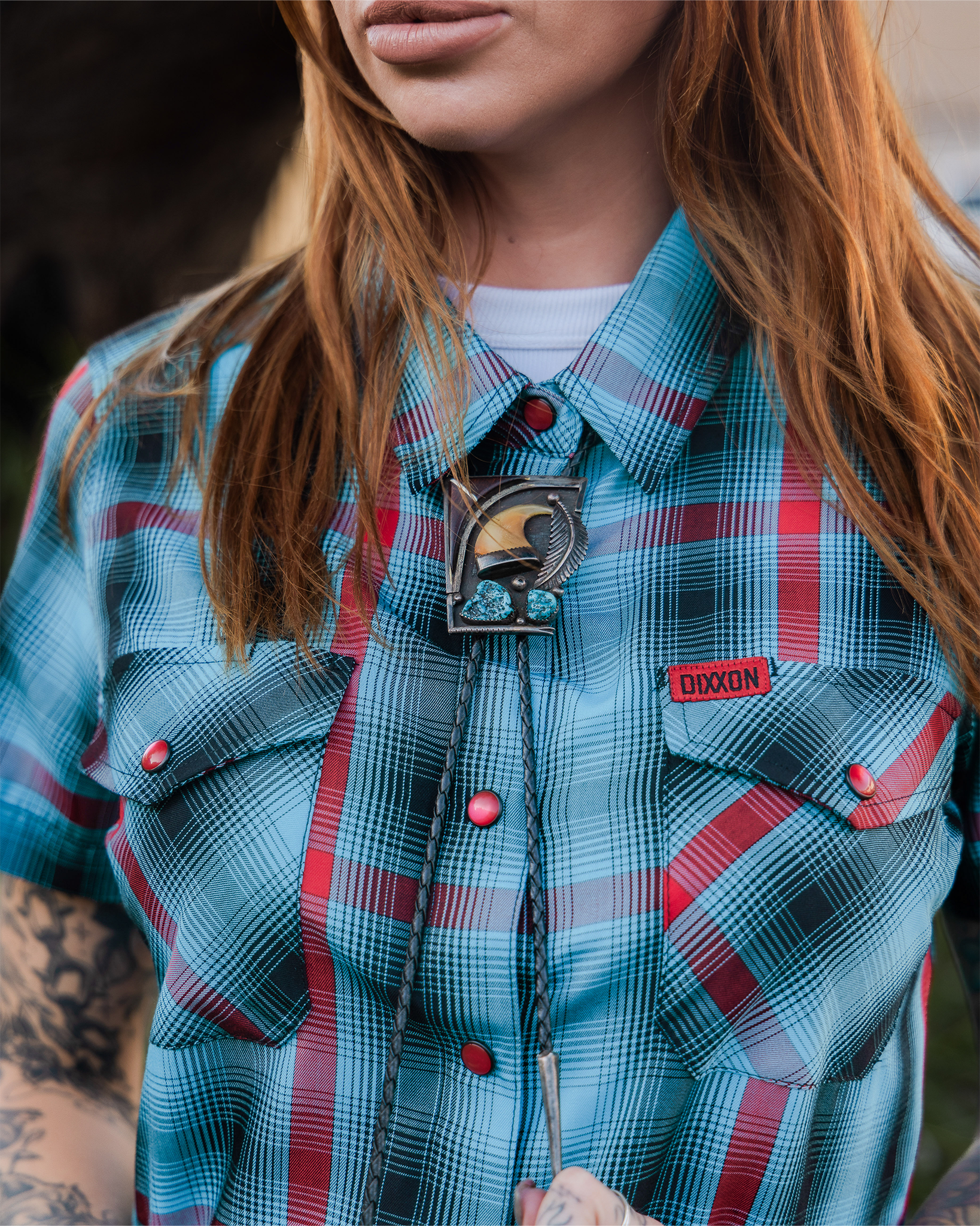 Women's Bolo Bamboo Short Sleeve - Dixxon Flannel Co. view 5