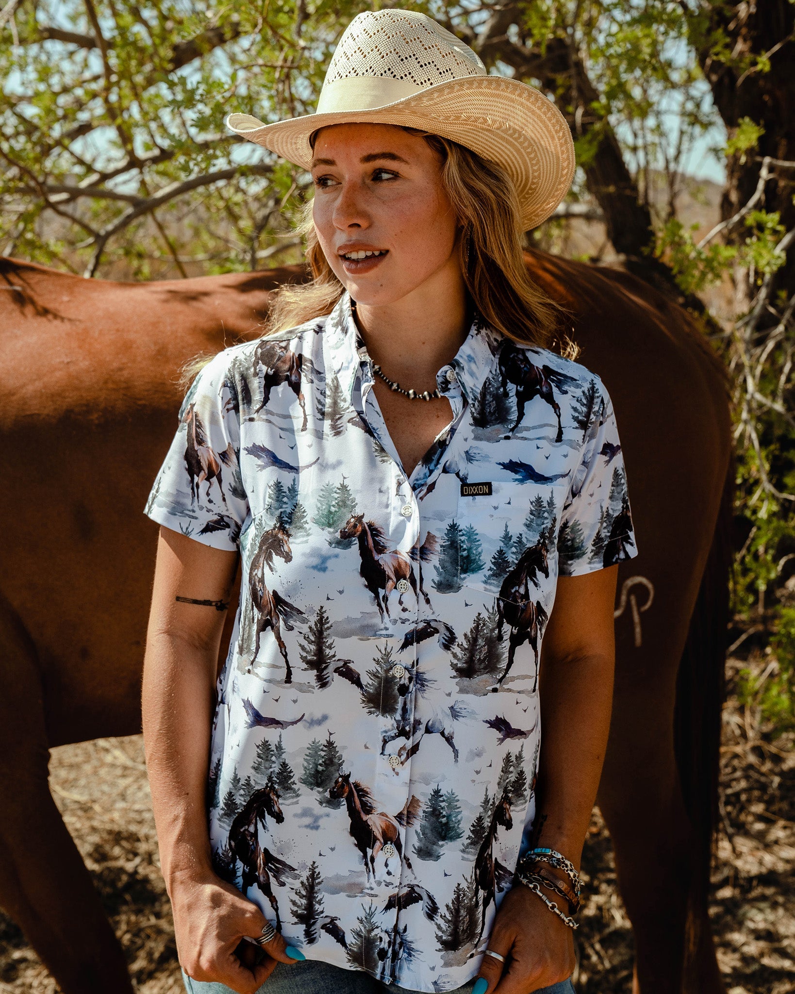 Women's Bronco Party Shirt - Wholesale Exclusive - Dixxon Flannel Co.