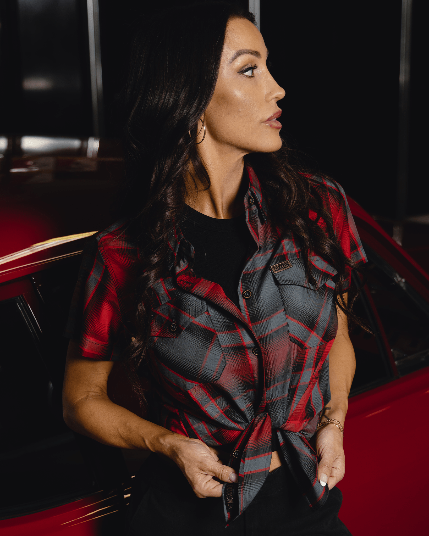 Women's Candy Flake Bamboo Short Sleeve - Dixxon Flannel Co.