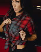 Women's Candy Flake Bamboo Short Sleeve - Dixxon Flannel Co.