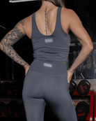 Women's Classic Crop Top - Charcoal Gray - Dixxon Flannel Co.