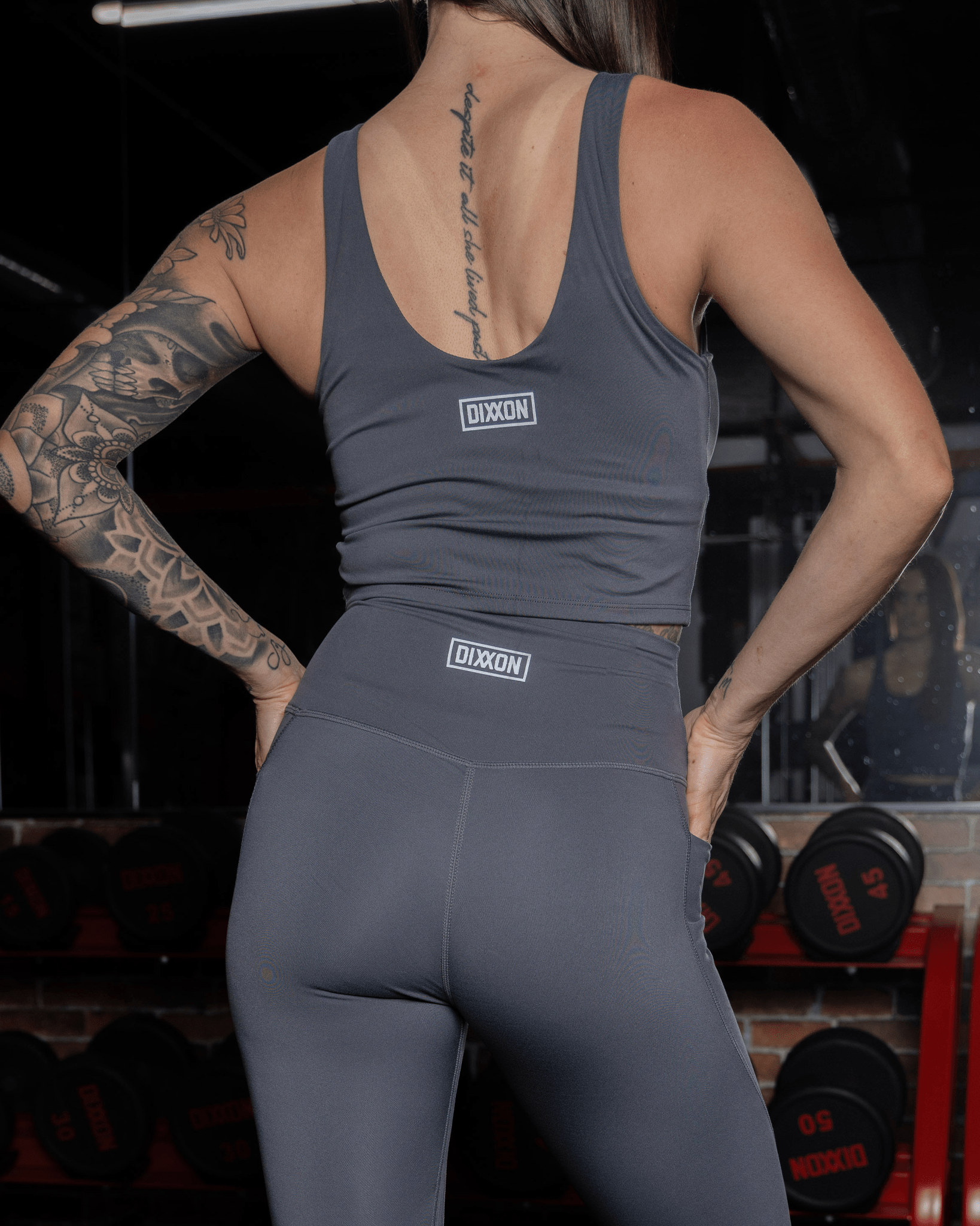 Women's Classic Crop Top - Charcoal Gray - Dixxon Flannel Co.