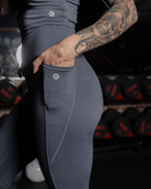 Women's Classic Leggings - Charcoal Gray - Dixxon Flannel Co.
