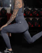 Women's Classic Leggings - Charcoal Gray - Dixxon Flannel Co.