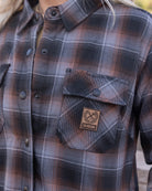 Women's Copperline Sherpa Lined Flannel Jacket - Dixxon Flannel Co.