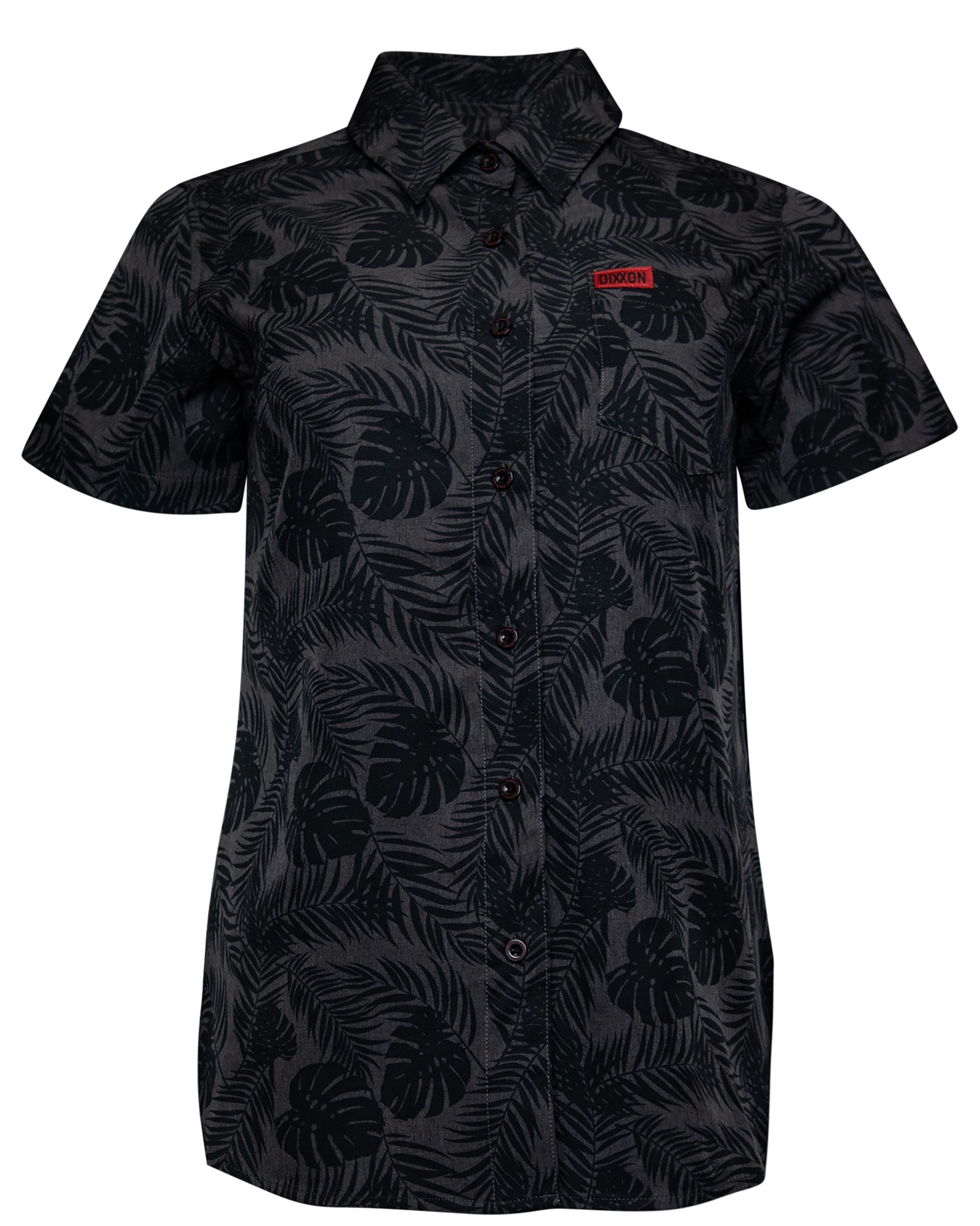 Women's Corcovado Camo Party Shirt - Black & Gray - Dixxon Flannel Co.