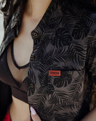 Women's Corcovado Camo Party Shirt - Black & Gray - Dixxon Flannel Co.