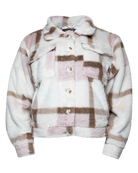 Women's Cropped Shacket - Dusty Rose - Dixxon Flannel Co.