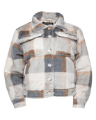 Women's Cropped Shacket - Morning Mist - Dixxon Flannel Co.