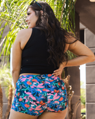 Women's Crossover Swim Shorts - Floral - Dixxon Flannel Co.