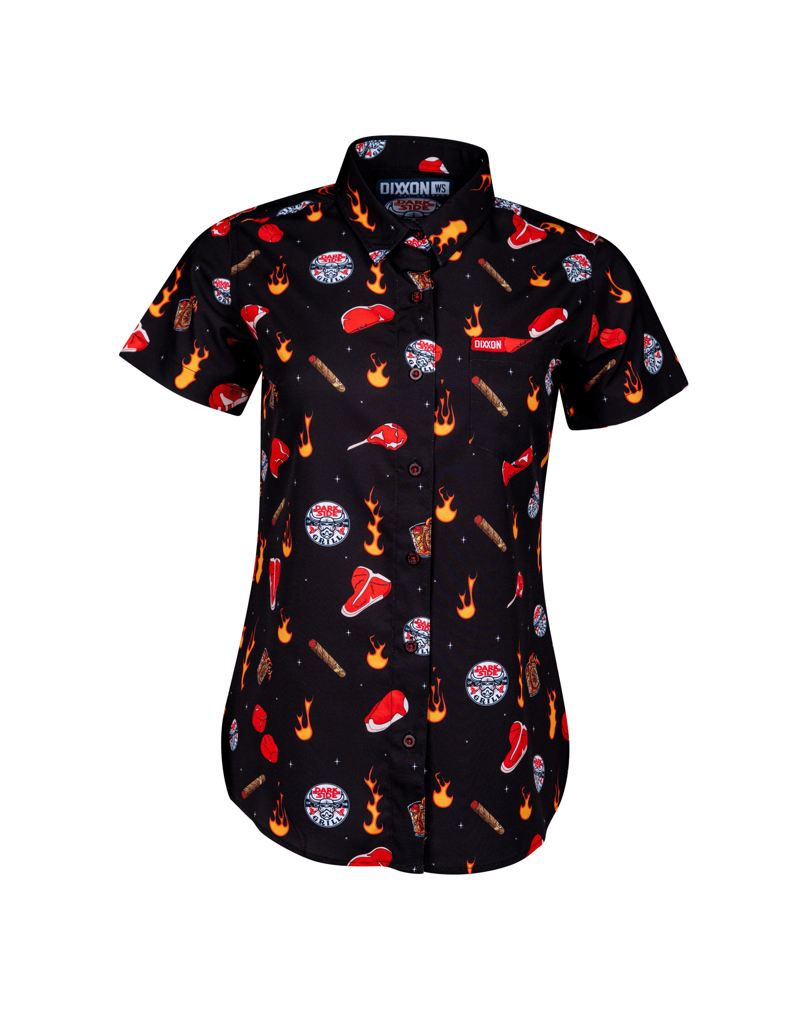 Women's Dark Side of The Grill Party Shirt - Dixxon Flannel Co.
