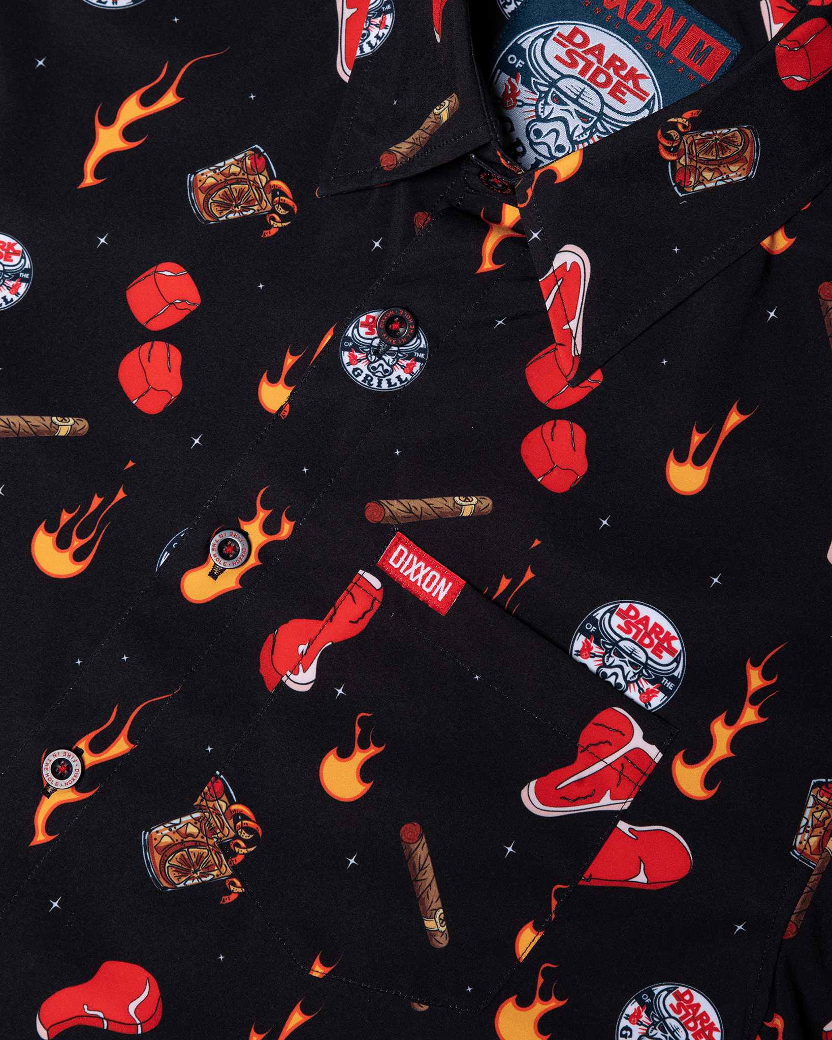 Women's Dark Side of The Grill Party Shirt - Dixxon Flannel Co.
