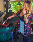 Women's Dark Side of The Grill Party Shirt - Dixxon Flannel Co.
