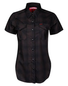Women's Darkness Bamboo Short Sleeve - Dixxon Flannel Co.