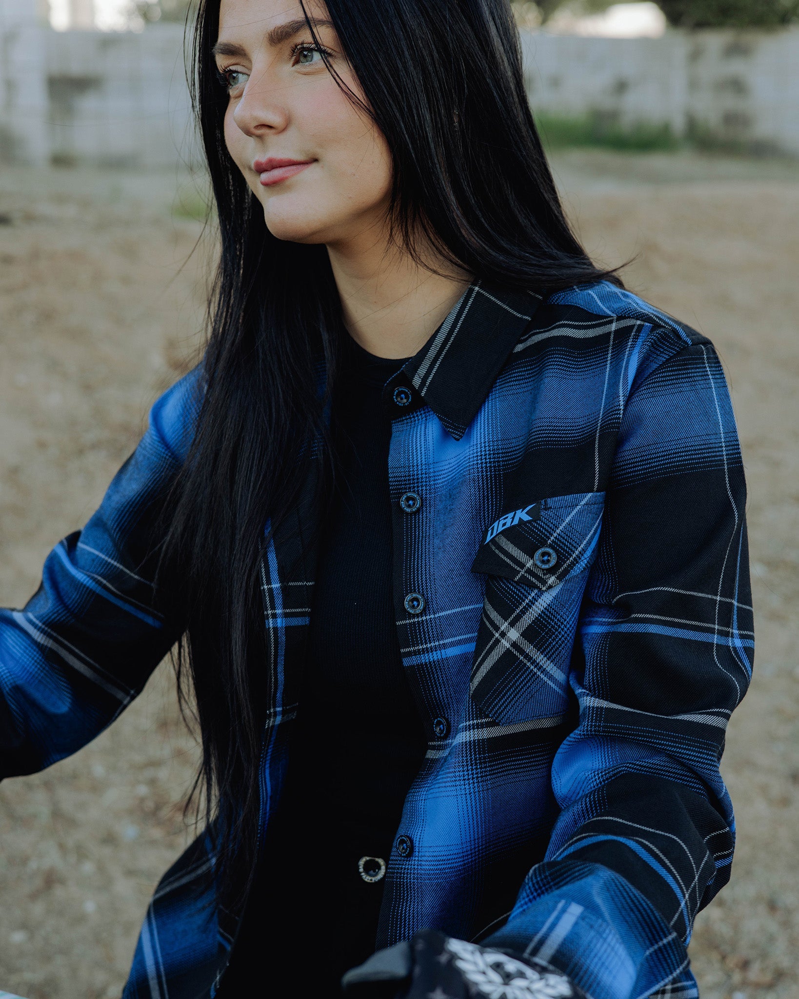 Relaxed Fit Checked Heavy Flannel Shirt