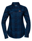 Women's DDC + TRU (Draplin) Flannel - Never - Ending Navy - Dixxon Flannel Co.