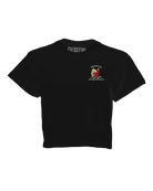 Women's Devil Is In The Details Crop Top - Black - Dixxon Flannel Co.