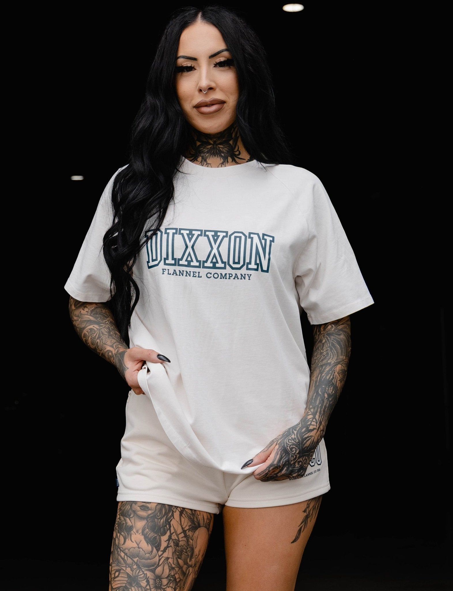 Women's DFCO Acid Wash T-Shirt - Bone - Dixxon Flannel Co.