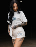 Women's DFCO Acid Wash T-Shirt - Bone - Dixxon Flannel Co.