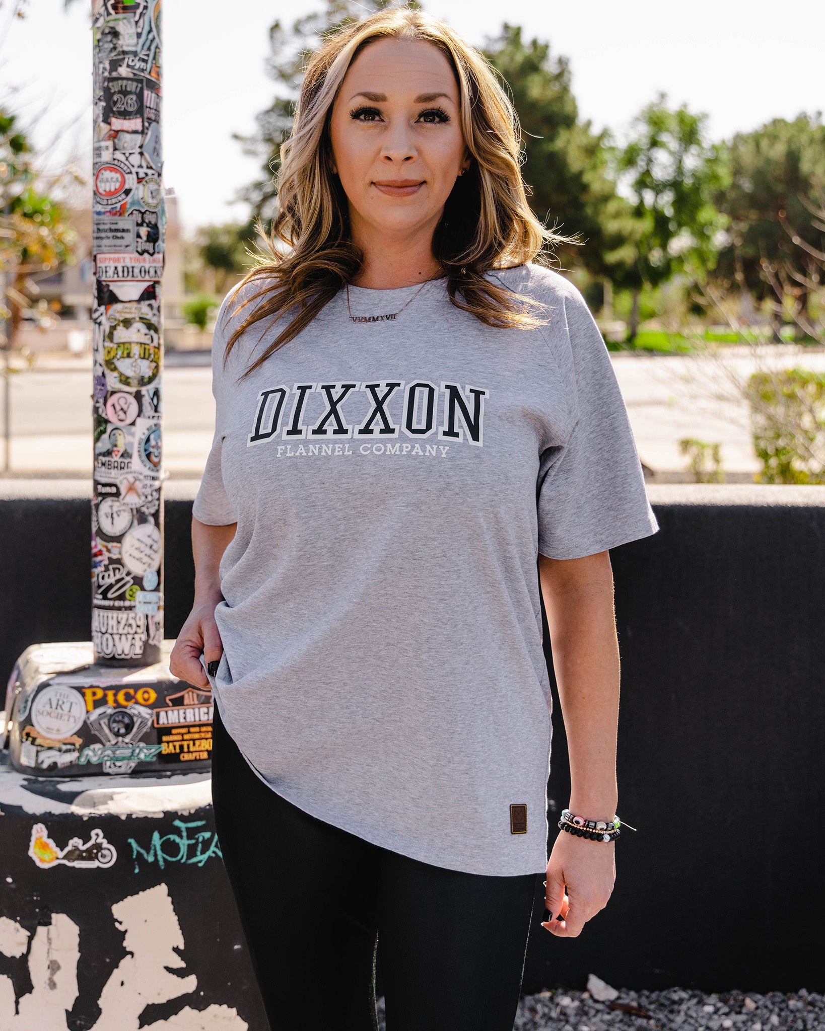 Women's DFCO Acid Wash T-Shirt - Gray - Dixxon Flannel Co.