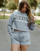 Women's DFCO Sweat Shorts - Heather Gray - Dixxon Flannel Co.