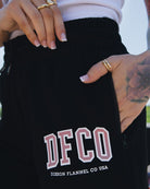 Women's DFCO Sweatpants - Black - Dixxon Flannel Co.