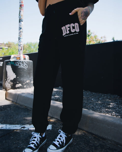 Women's DFCO Sweatpants - Black | Dixxon Flannel Co.