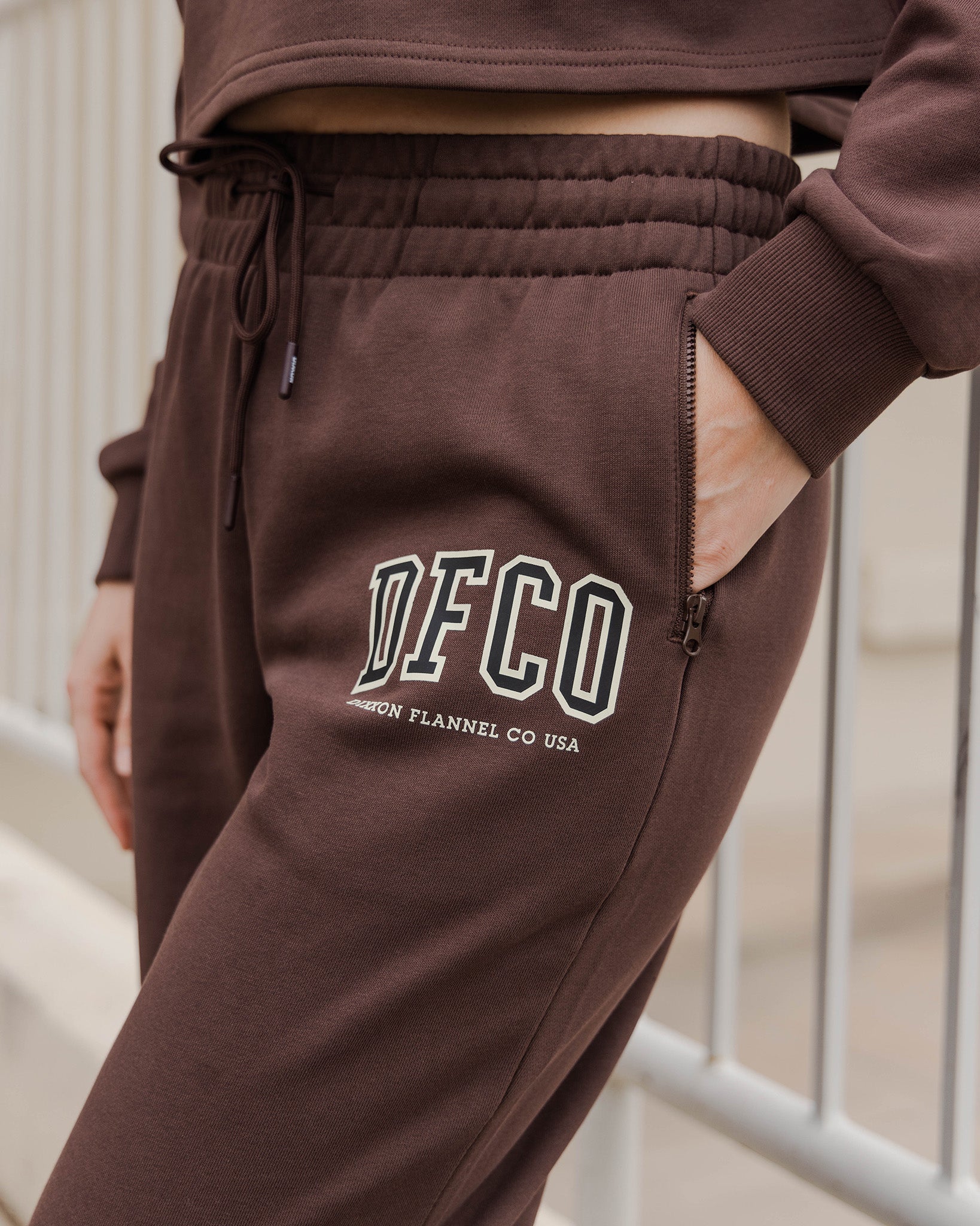 Women's DFCO Sweatpants - Brown - Dixxon Flannel Co.