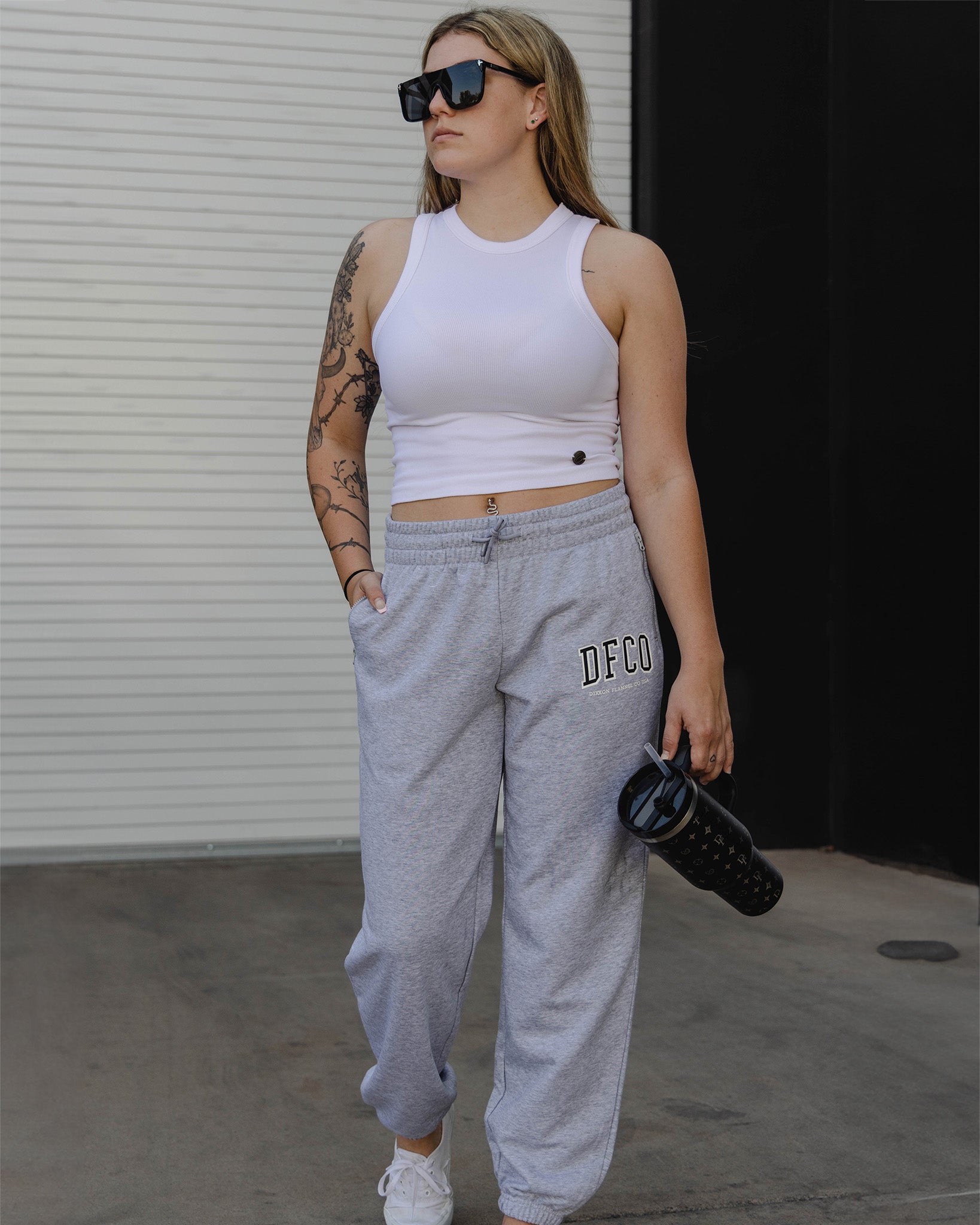 Women's DFCO Sweatpants - Heather Gray - Dixxon Flannel Co.