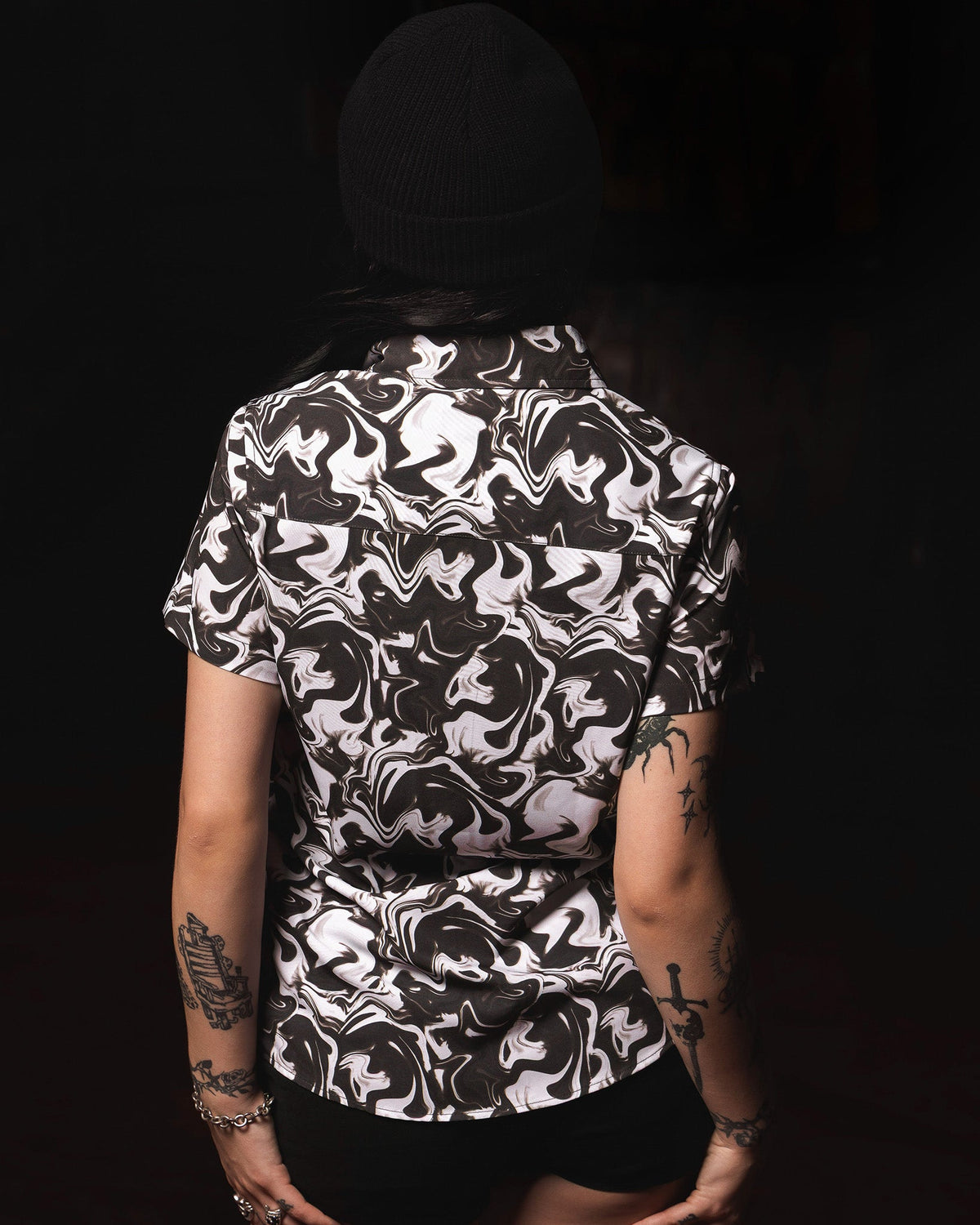 Women's Distortion Party Shirt - Dixxon Flannel Co. view 3