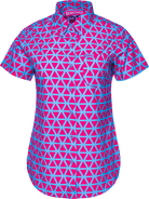 Women's Enigma Party Shirt - Pink & Blue - Dixxon Flannel Co.