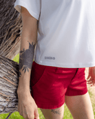 Women's Essential Cropped Tee - White - Dixxon Flannel Co.