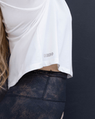 Women's Essential Cropped Tee - White - Dixxon Flannel Co.